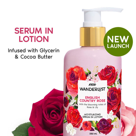 English Country Rose Serum-in-Body Lotion