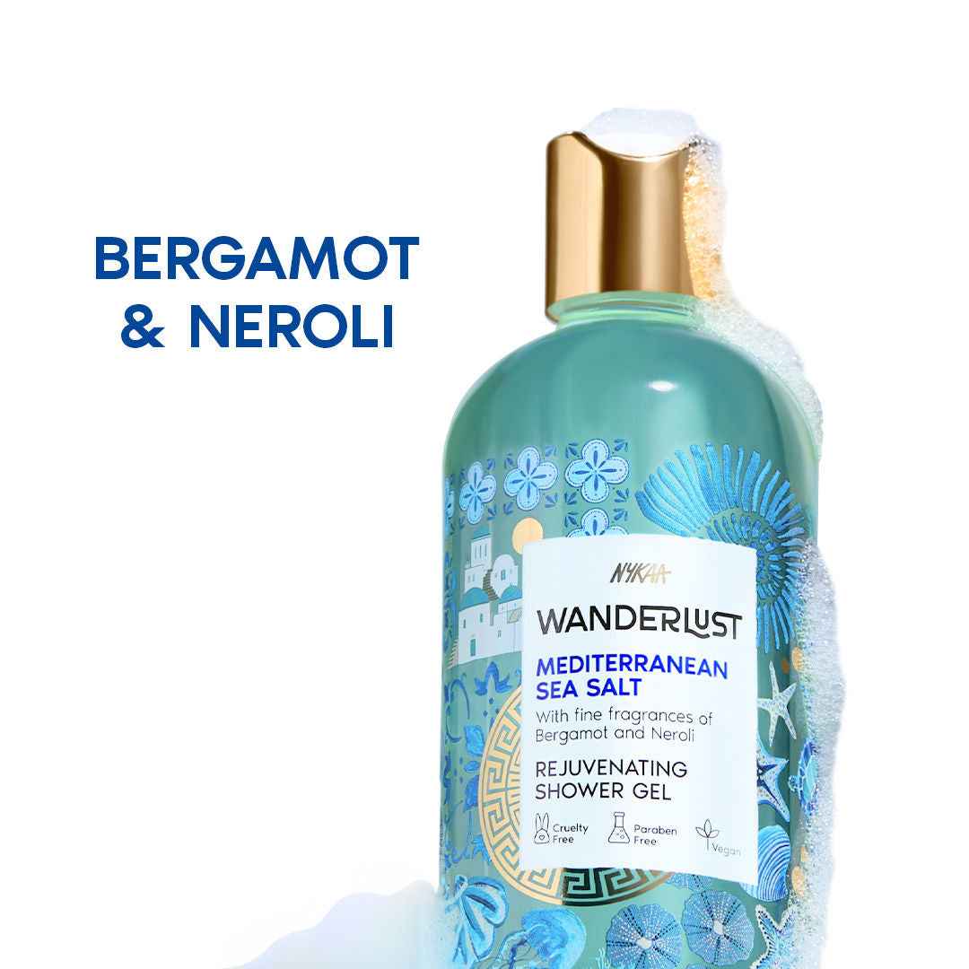 Mediterranean Sea Salt Body Wash for Hydrated Skin