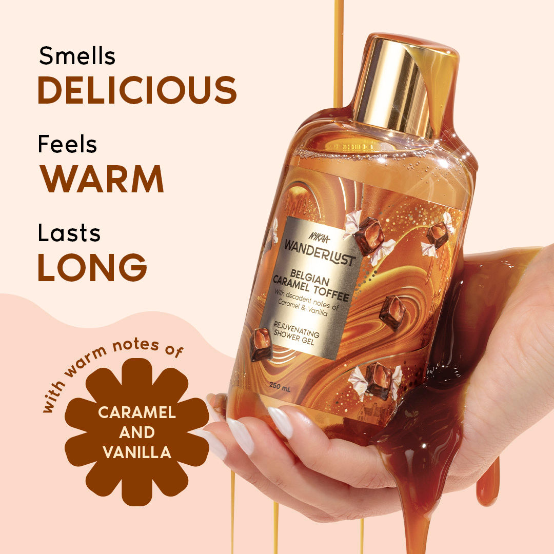 Belgian Caramel Toffee Brightening Body Wash with Lactic Acid