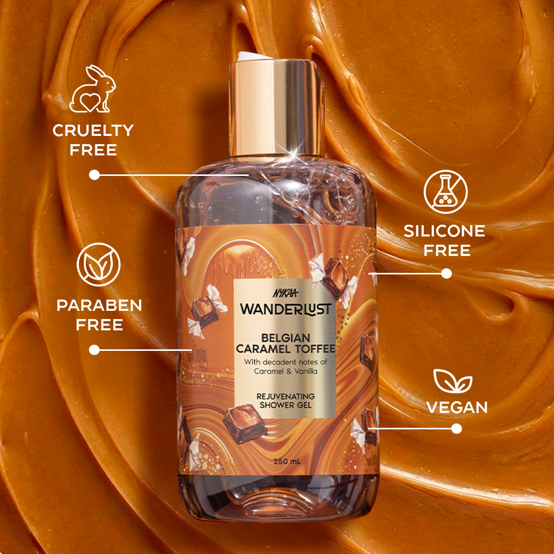 Belgian Caramel Toffee Brightening Body Wash with Lactic Acid
