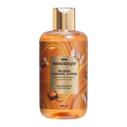 Belgian Caramel Toffee Brightening Body Wash with Lactic Acid