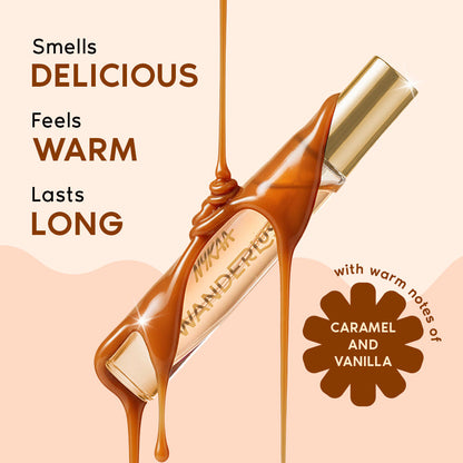 Nykaa Wanderlust Belgian Caramel Toffee EDP Long Lasting Perfume For Her Travel Friendly, Vanilla