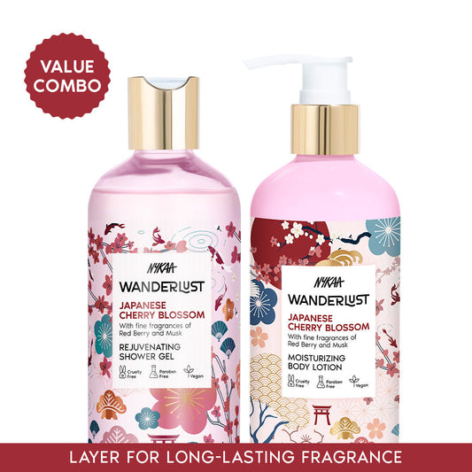 Japanese Cherry Blossom Self Care Gift Set