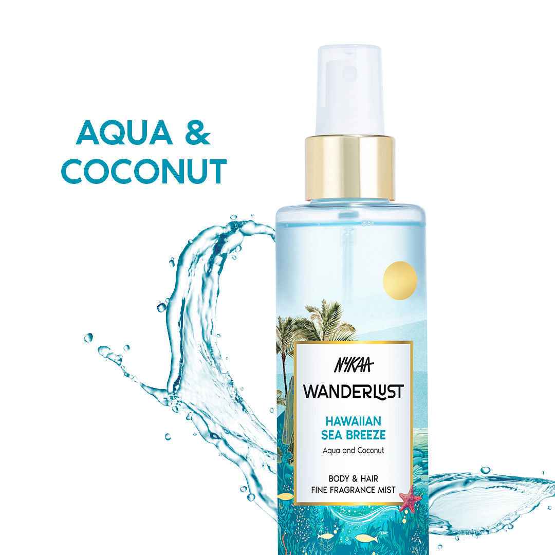 Hawaiian Sea Breeze Fresh Perfume Hair & Body Mist