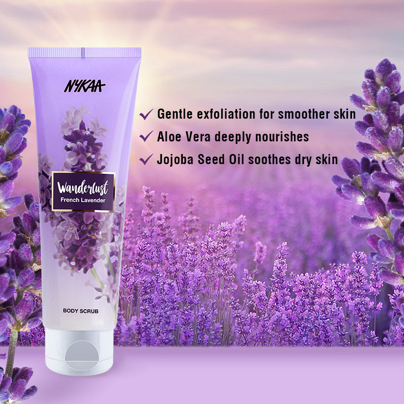 French Lavender Exfoliating Gel Body Scrub